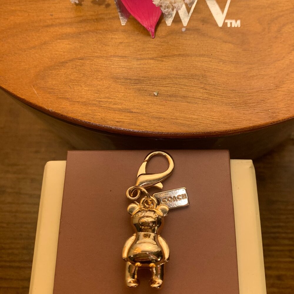 Bear Bag Charm Zipper Pull for Coach - Picture 8 of 9